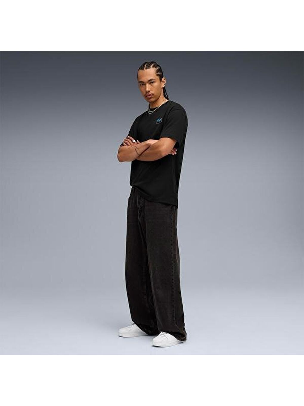 Graphic Erkek Siyah Tişört-2