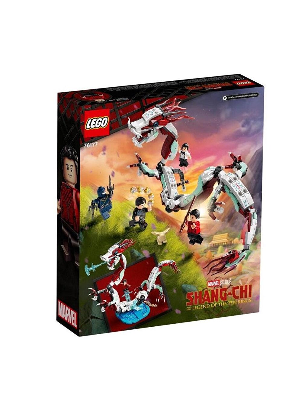 Lego Renksiz Marvel Shang-Chi Antik Köyde Savaş - 4