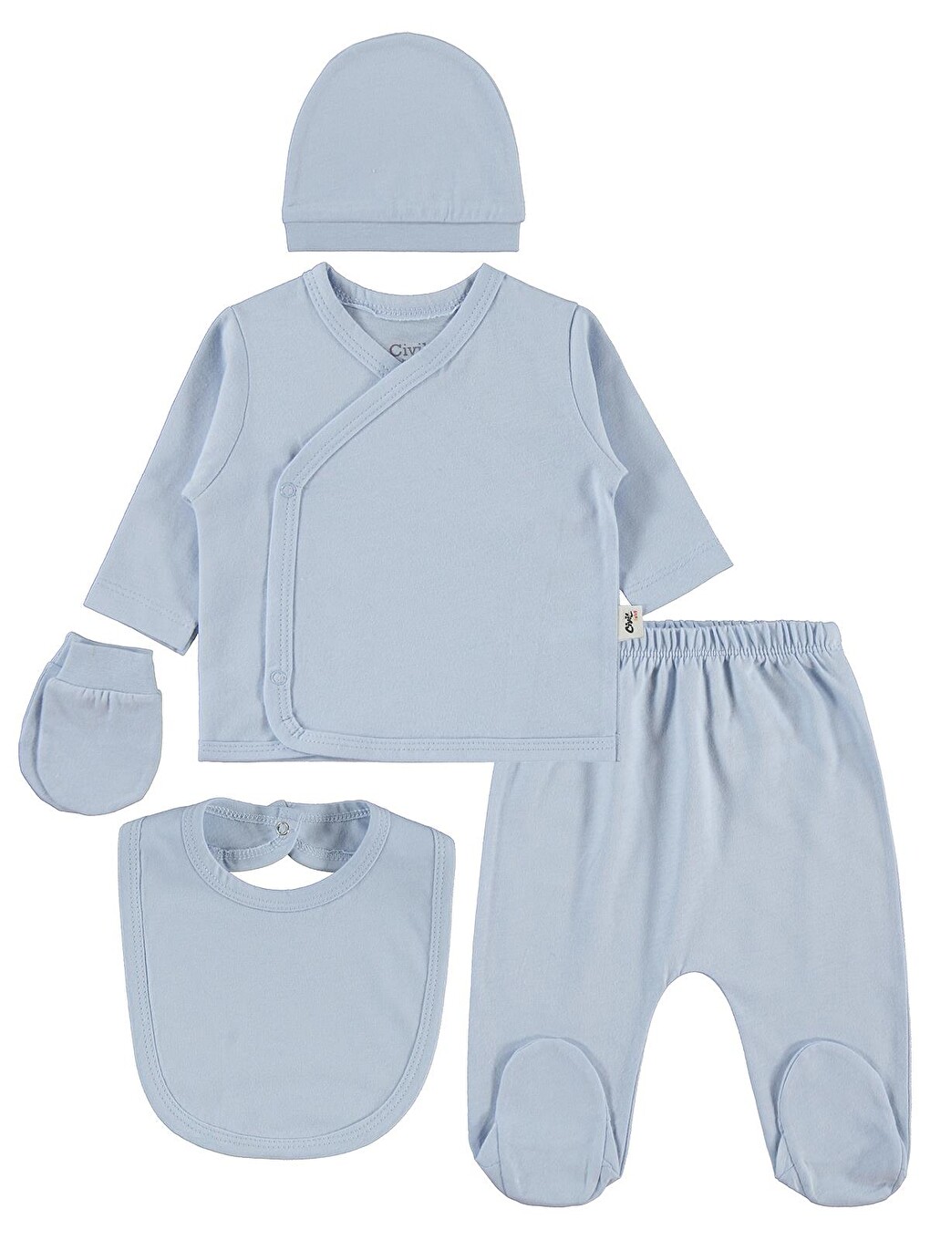 Baby Basic Zıbın Takımları - Mavi