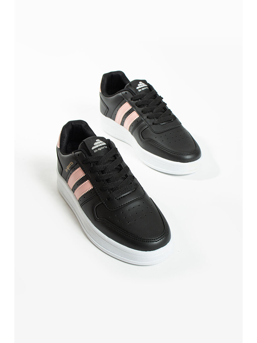 Siyah Kadın Ortopedik Sneakers Ve Spor Ayakkabı