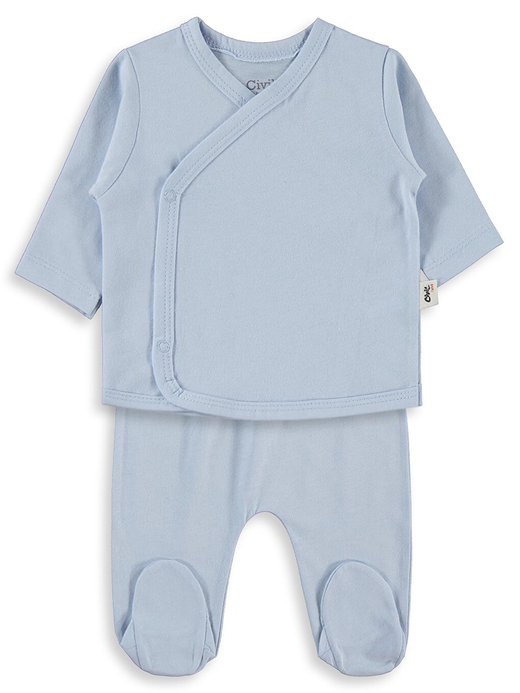 Baby Basic Zıbın Takımları - Mavi-3