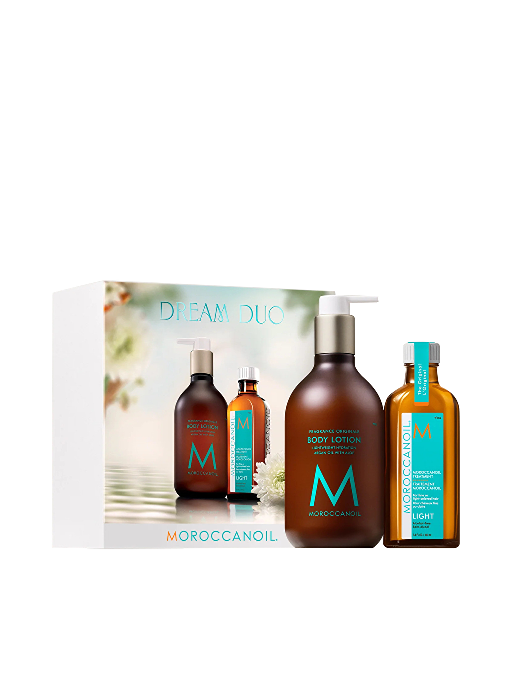 Moroccanoil Renksiz Dream Duo Light Saç ve Vücut Bakım Seti