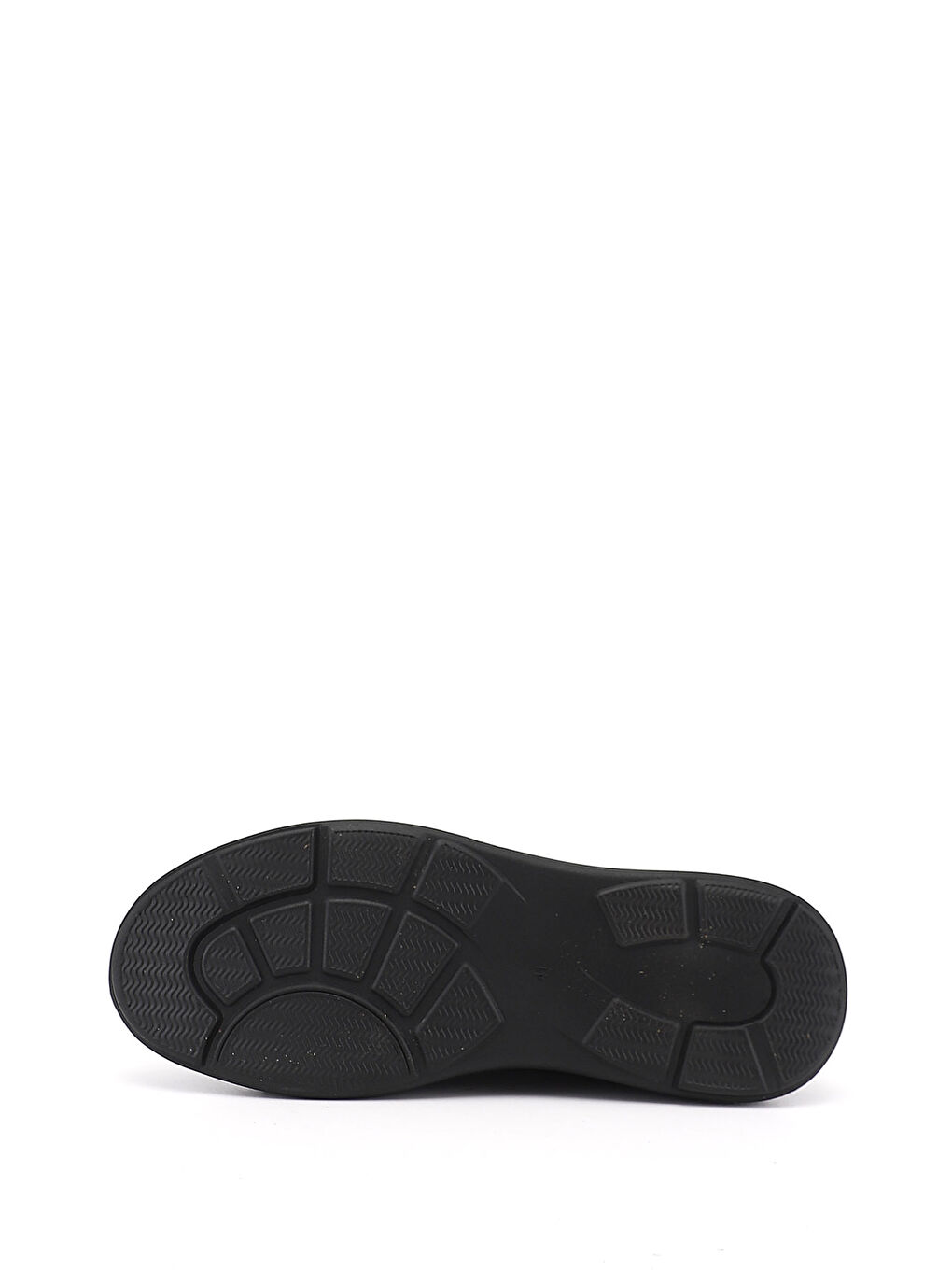 Siyah Erkek SİYAH Bağcıklı Hakiki Deri Sneaker-4