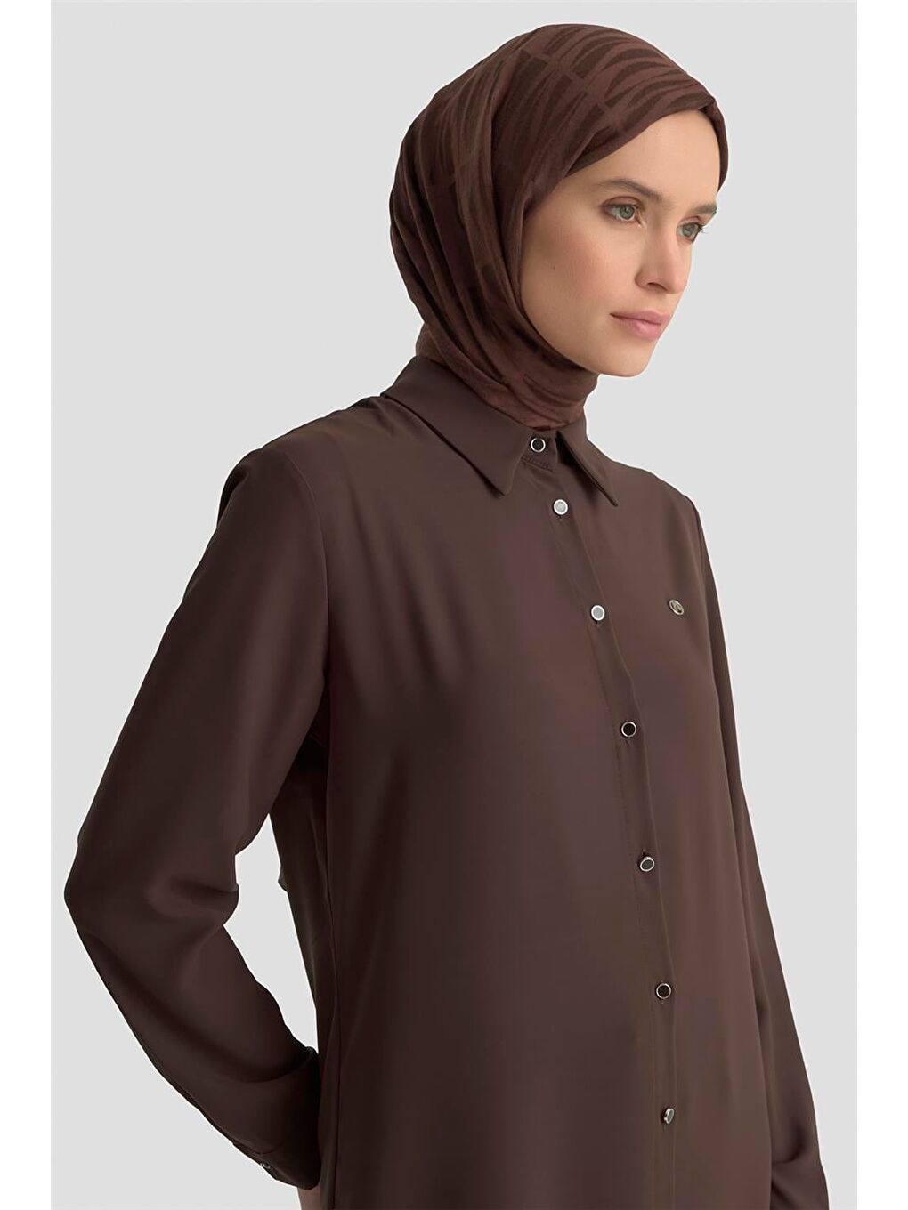 Trend Tunik 25Yt4300 Kahverengi-3