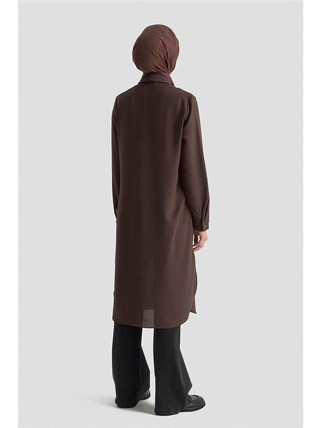 Trend Tunik 25Yt4300 Kahverengi-4