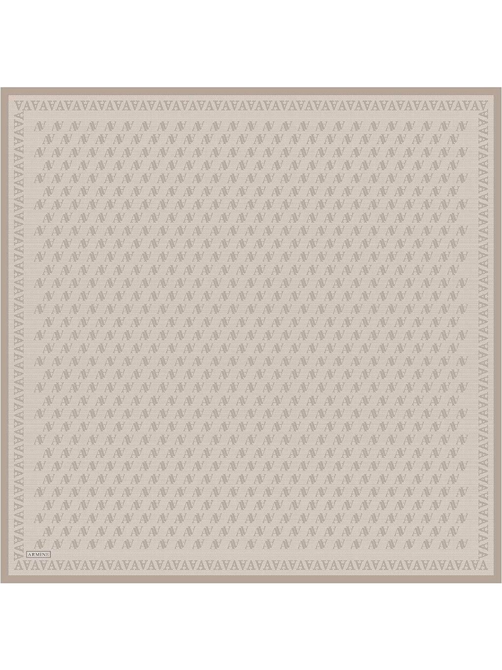 Bej Saf İpek Sura Eşarp 9412D 82-3