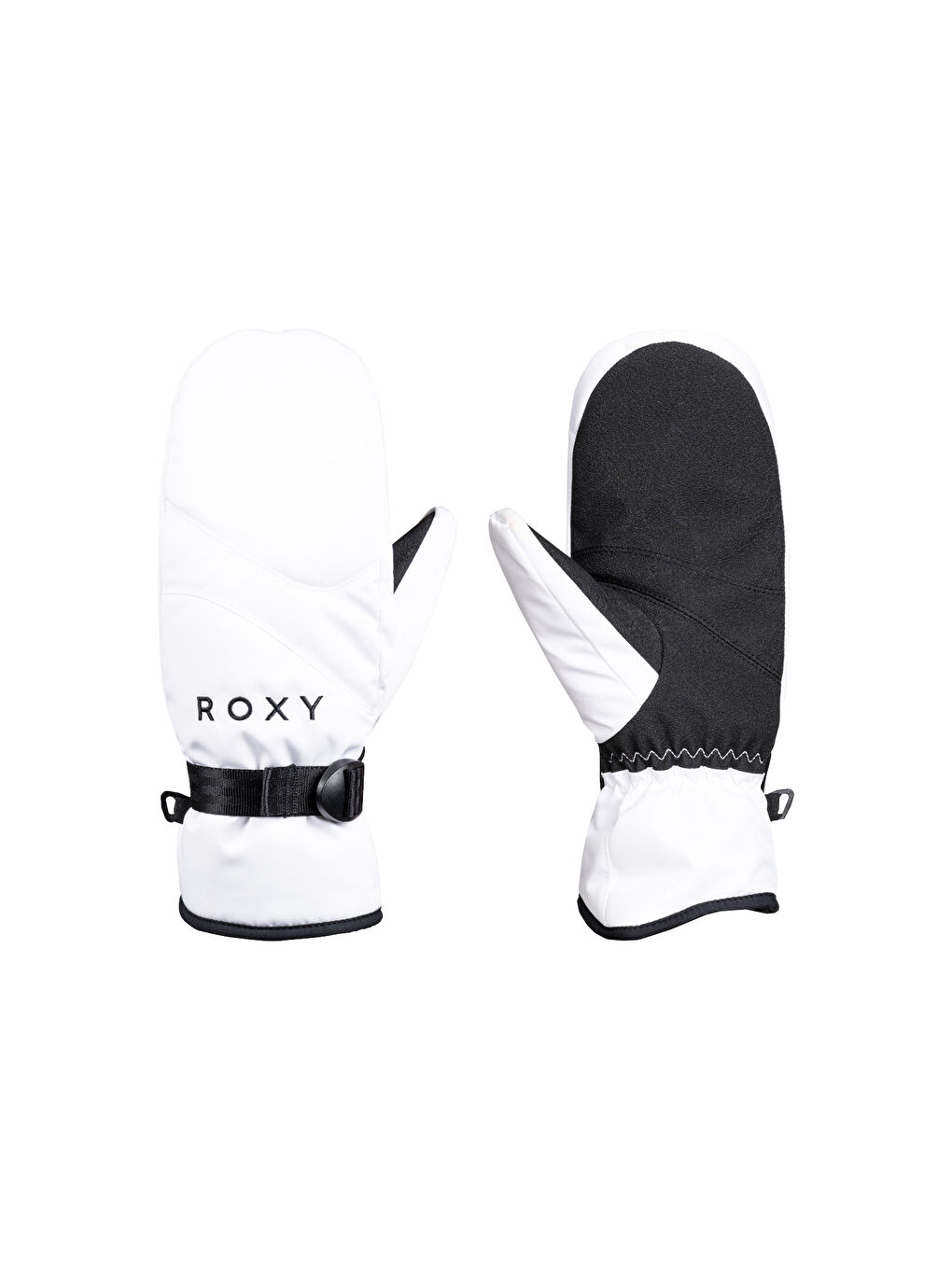 Roxy Jetty Solid Mitt Kadın Beyaz Kar Kayak Eldiveni-3