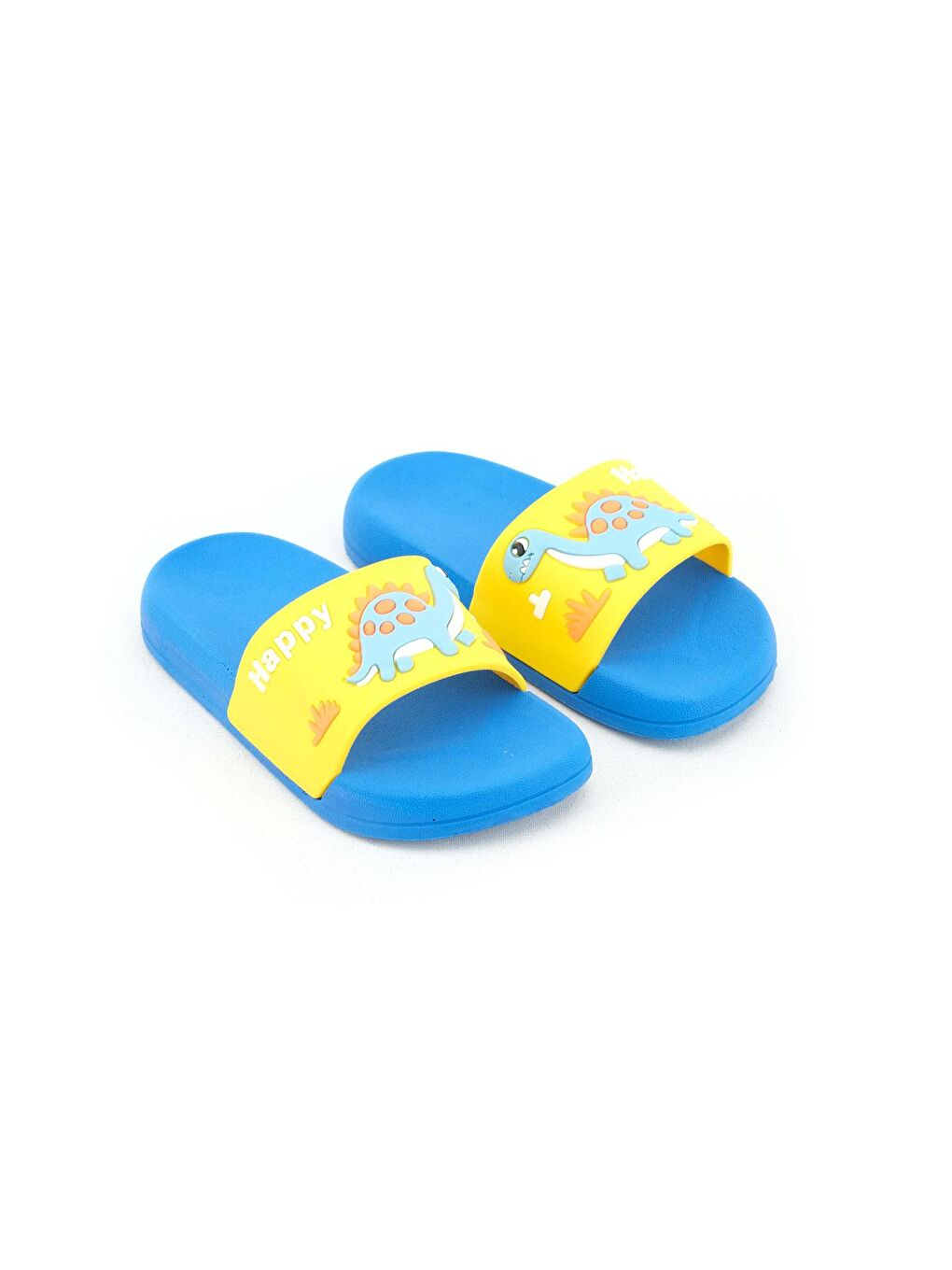 Sarı Yazlık Erkek Çocuk Banyo Bahçe Havuz Günlük Terlik-2
