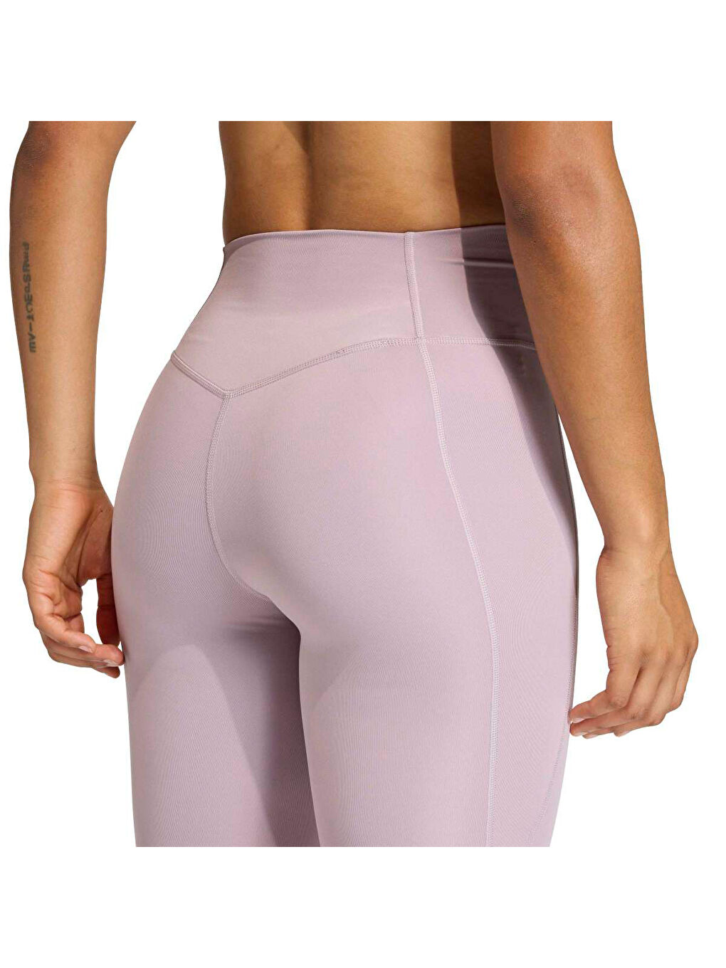 Optime Essentials Ön Dikişsiz Kadın Pembe Tayt-2