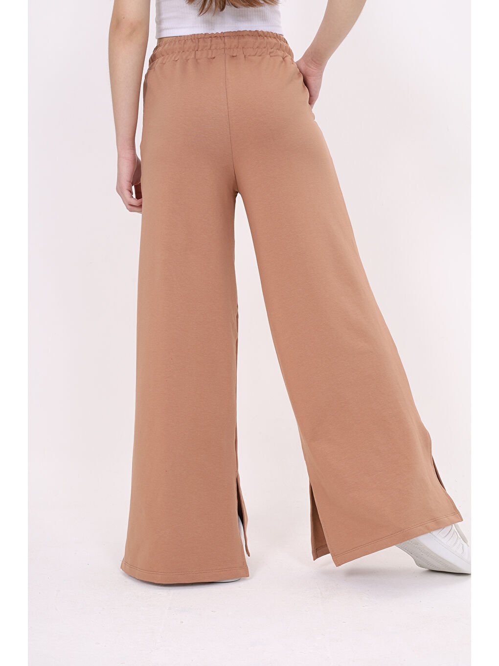 Kahverengi Kız Çocuk Eşofman Alt-3