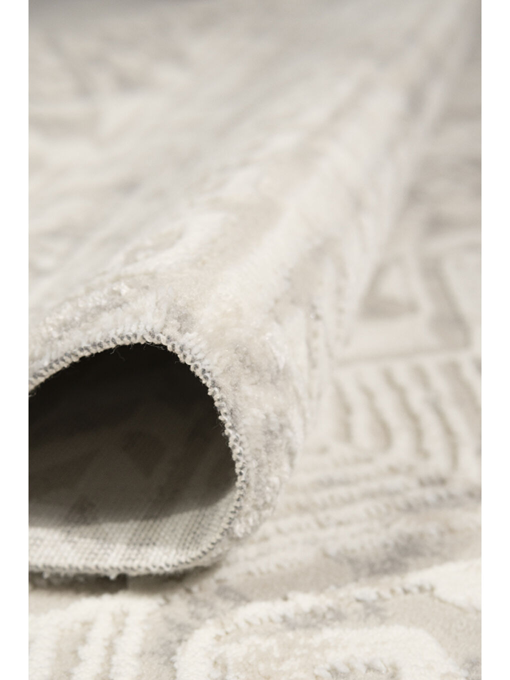 Bej Leo 2970 Modern Dokuma Halı-80x150-1