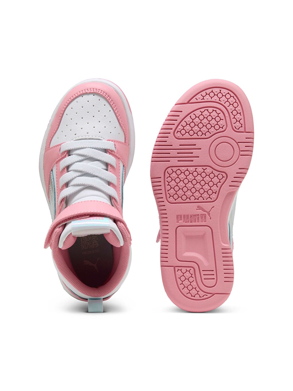 Pembe Rebound V6 MID Space Belle Çocuk Ayakkabısı-3