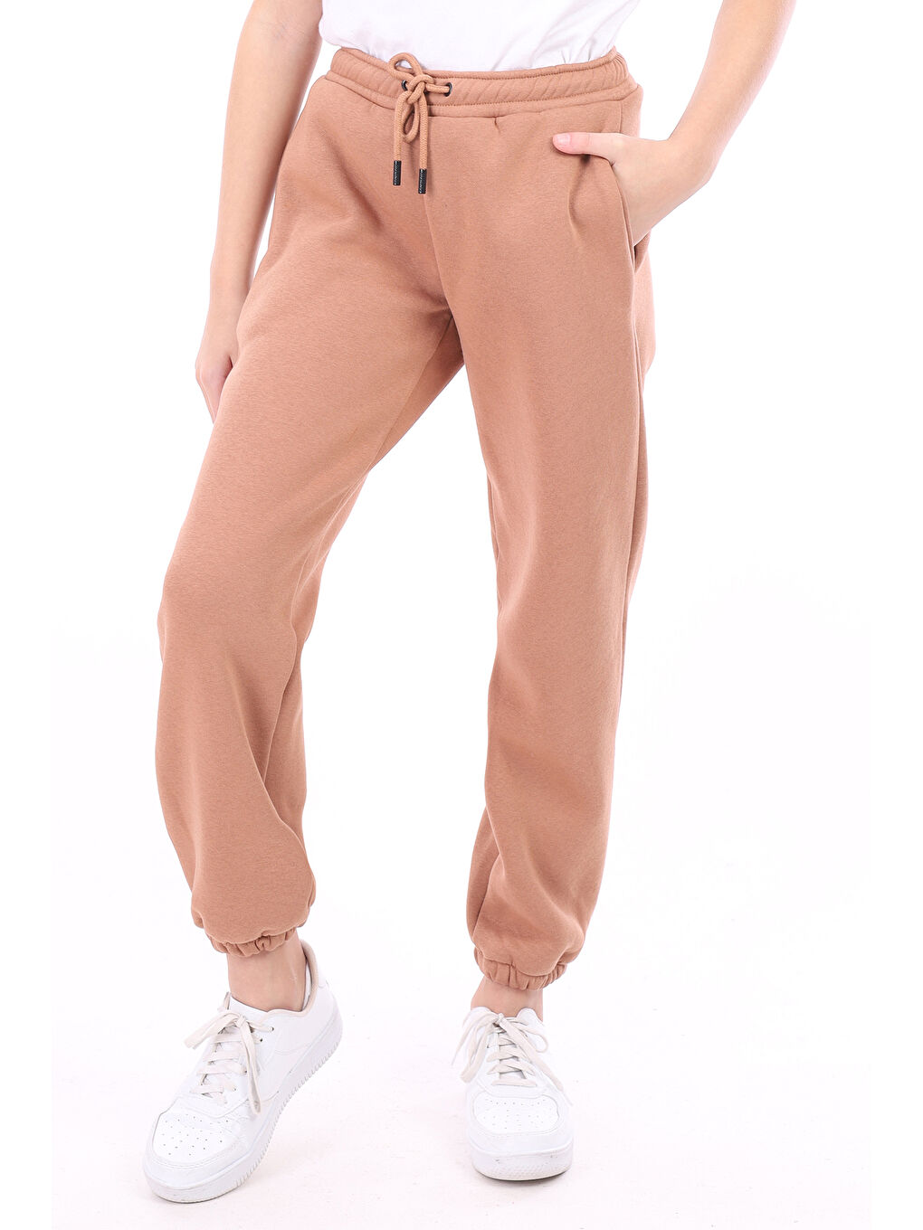 Kahverengi Kız Çocuk Eşofman Alt