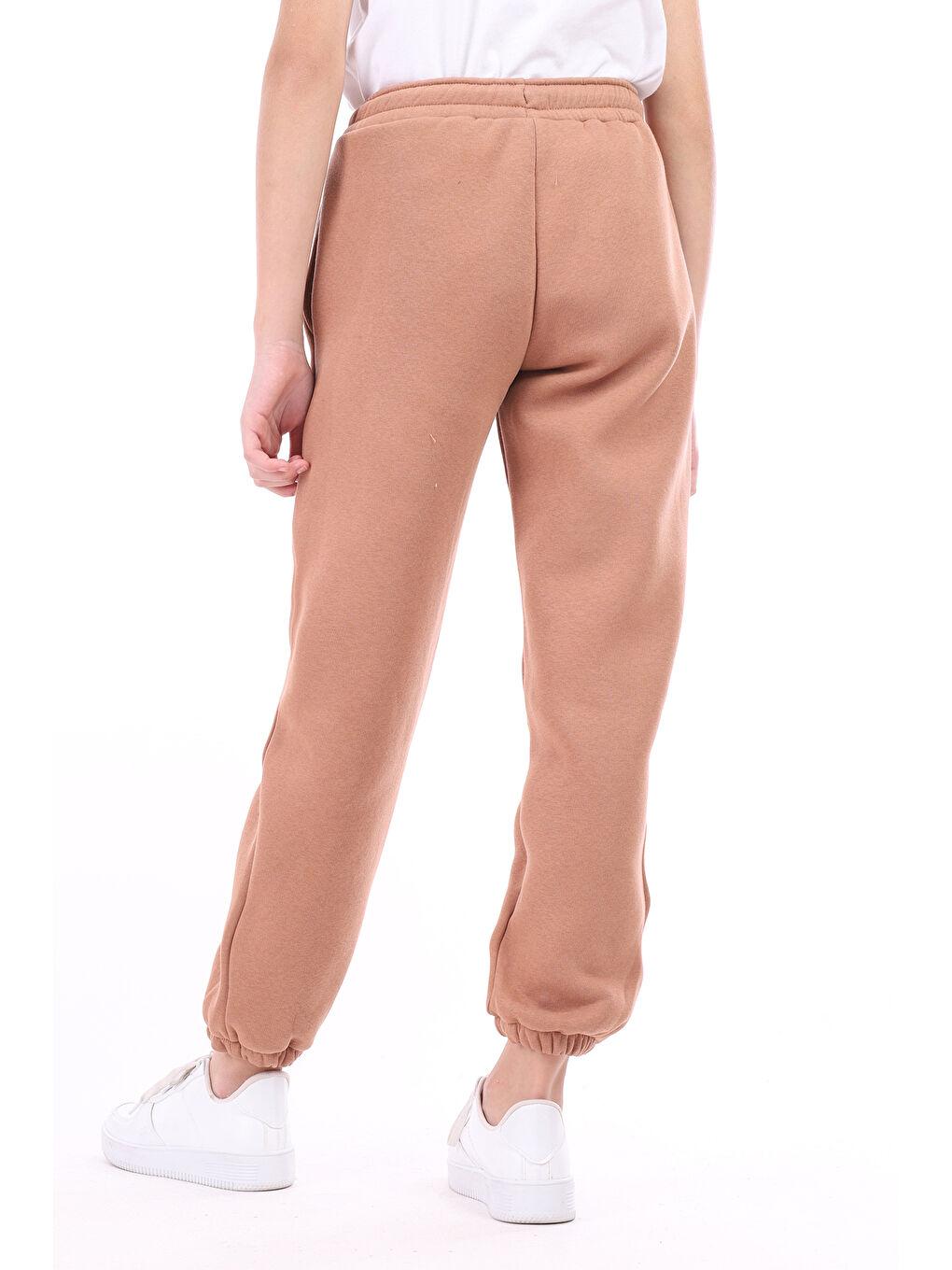 Kahverengi Kız Çocuk Eşofman Alt-1