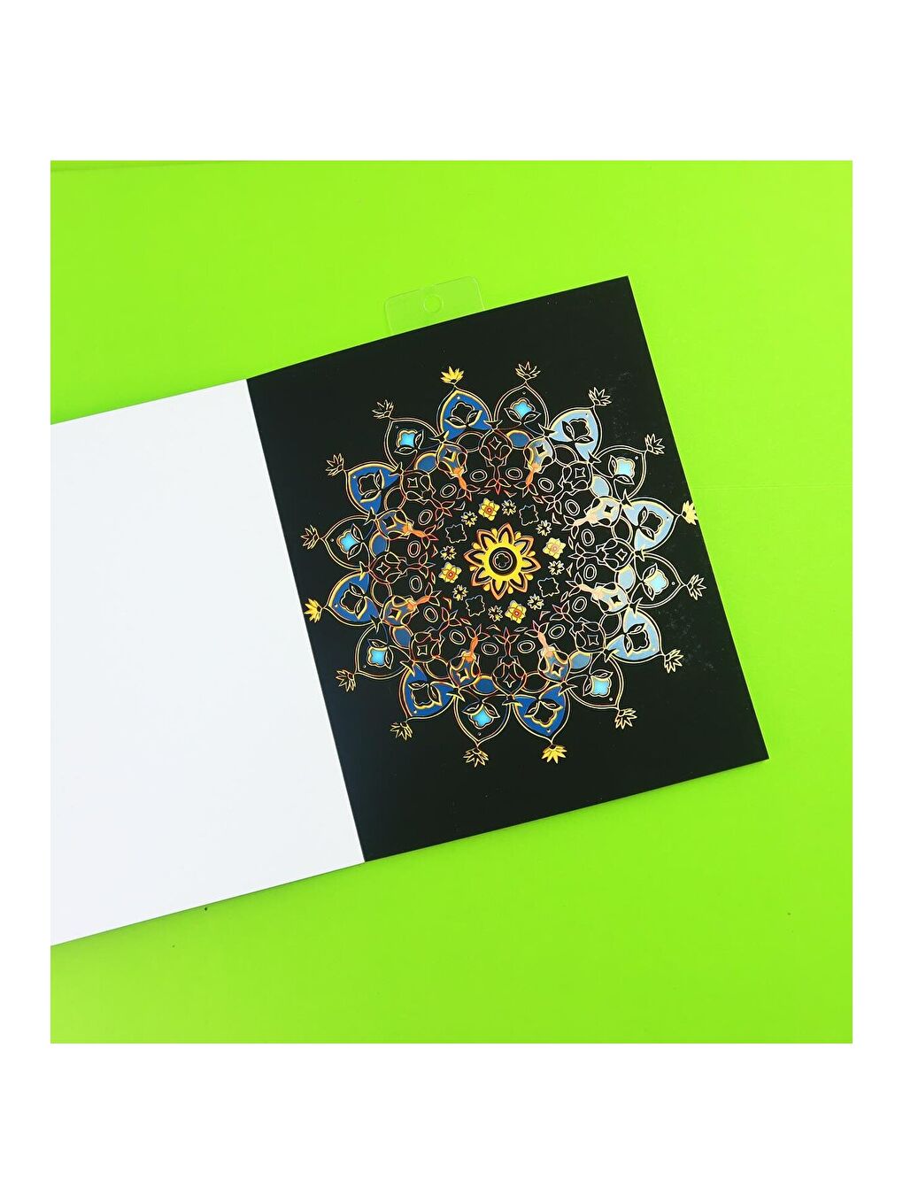 Picture Etch Mandala Kazımalı Boyama Seti – 8 Adet Mandala Panel-1