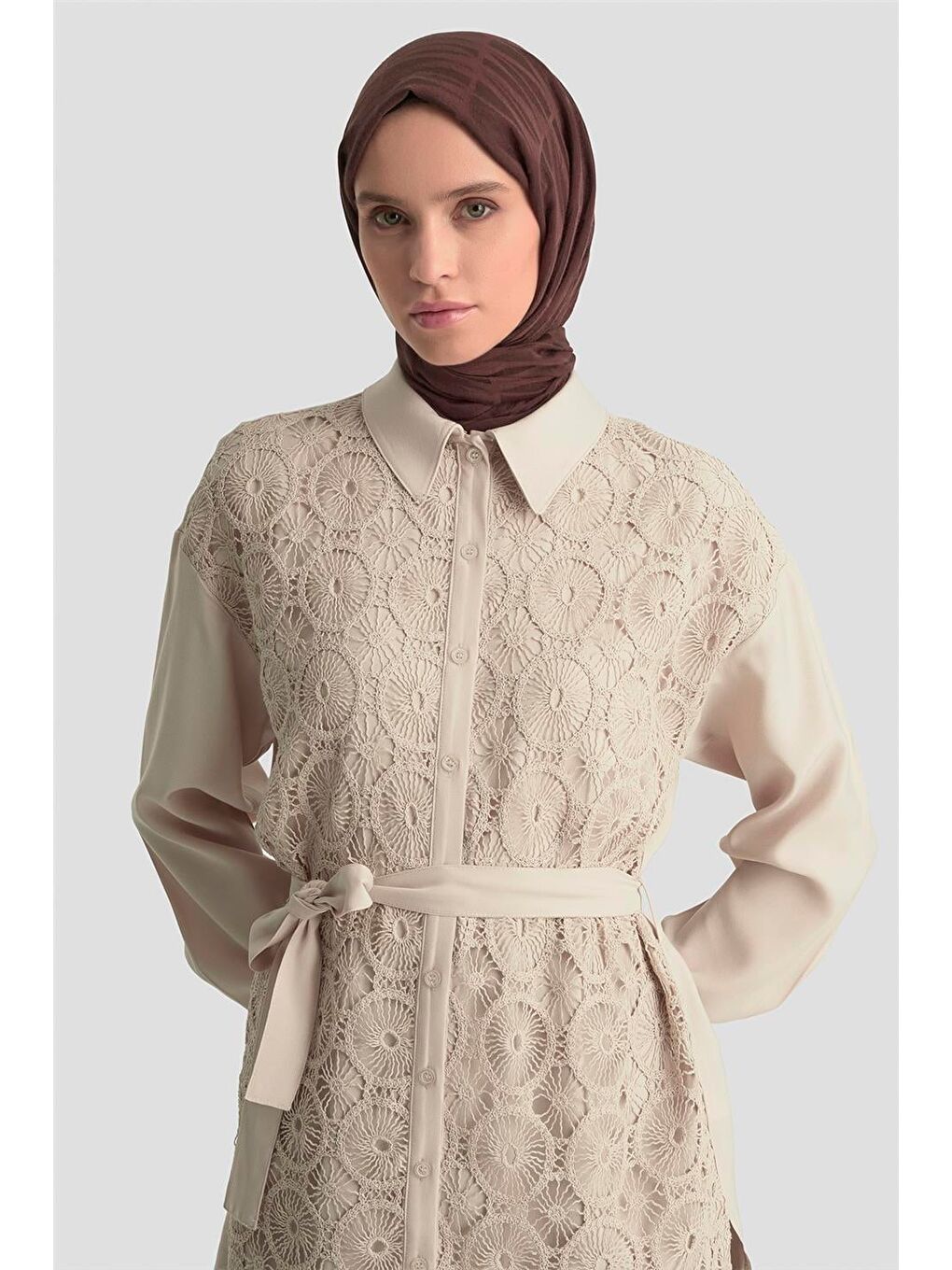 Dantelli Tunik 25Km1027 Bej