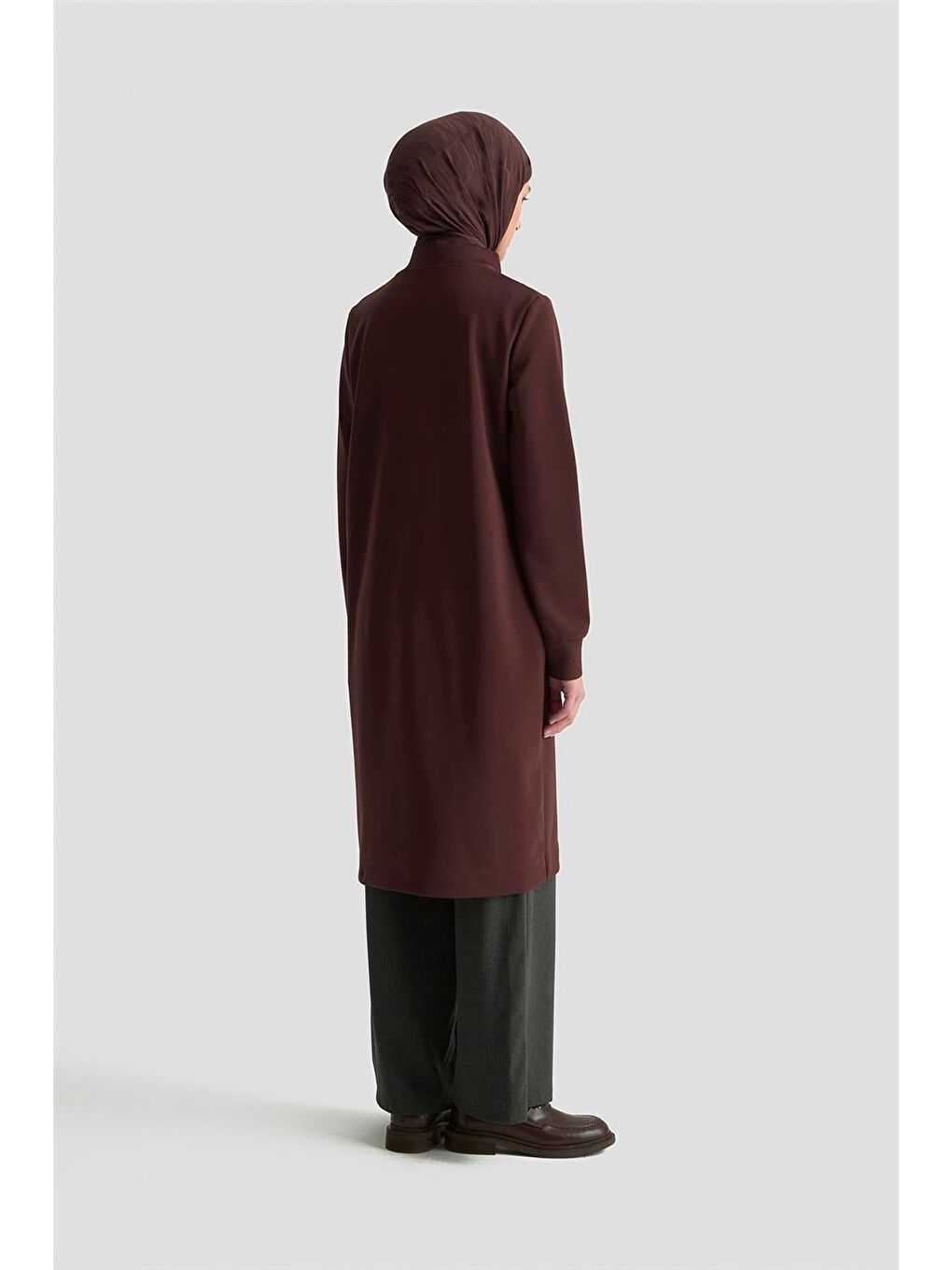 Kahverengi Tunik Ort412 Acı Kahve-3