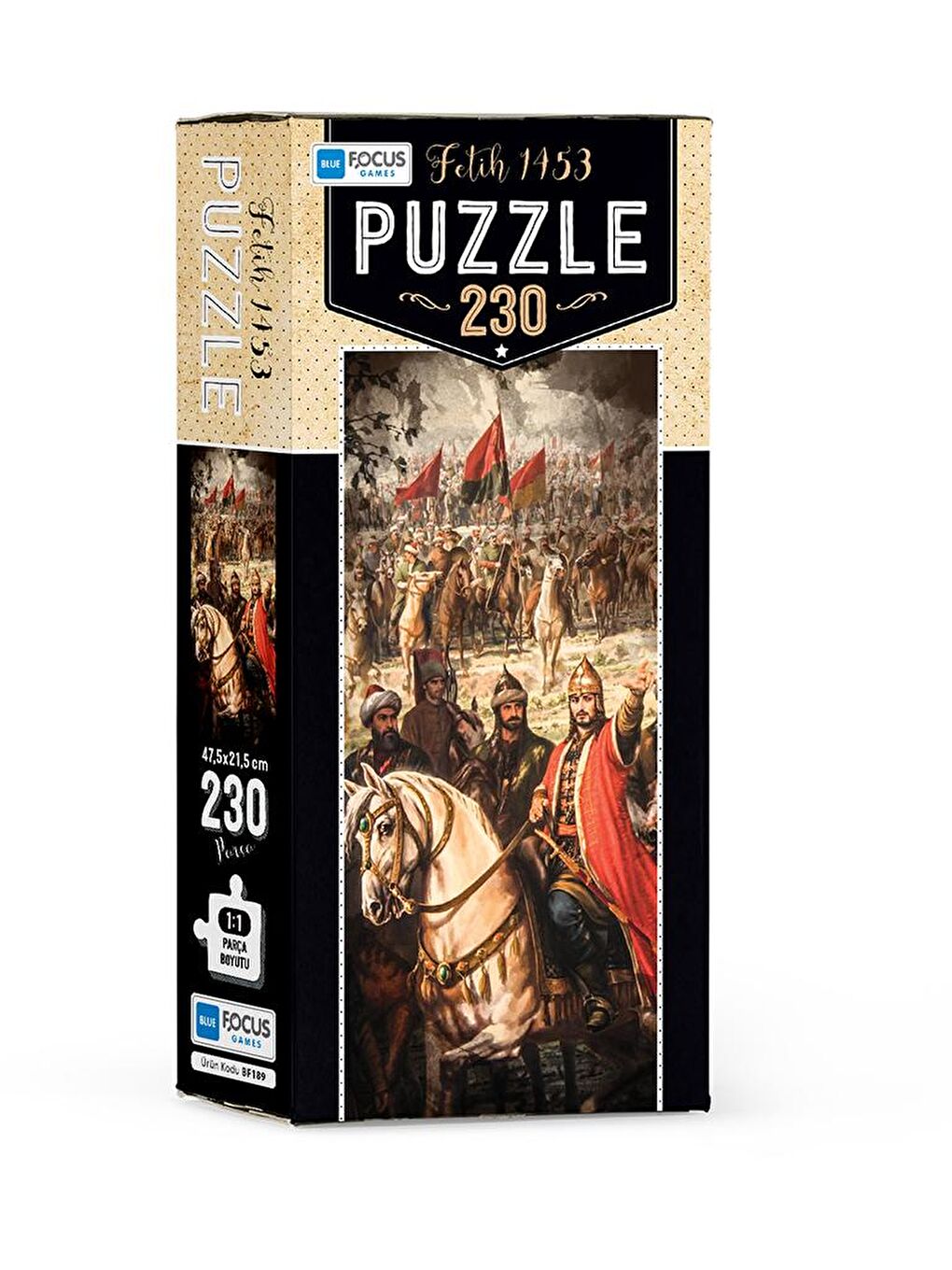 Blue Focus Karışık 230 Parça Puzzle - Fetih 1453 - 1