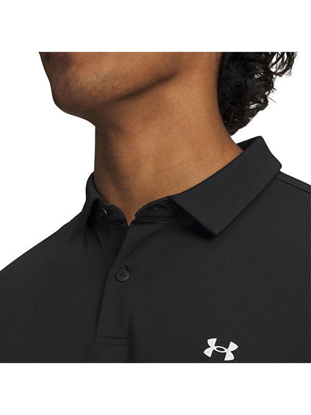 T2G Pique Erkek Siyah Polo Yaka Tişört-2