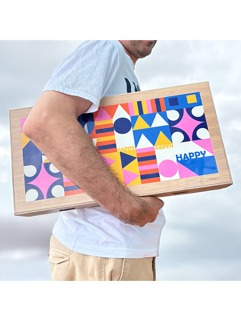 Happy Tavla, Çizilmez Zeminli, Mıknatıslı MDF Kasa, 2 Kat Vernik Cilalı-6