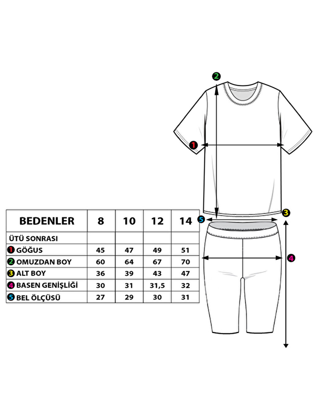 Toontoykids Yeşil Kız Çocuk Baskılı Taytlı Takım - 1