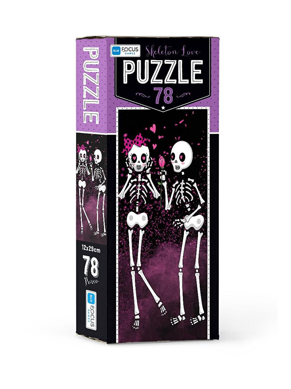 Blue Focus 78 Parça Puzzle - Skeleton Love