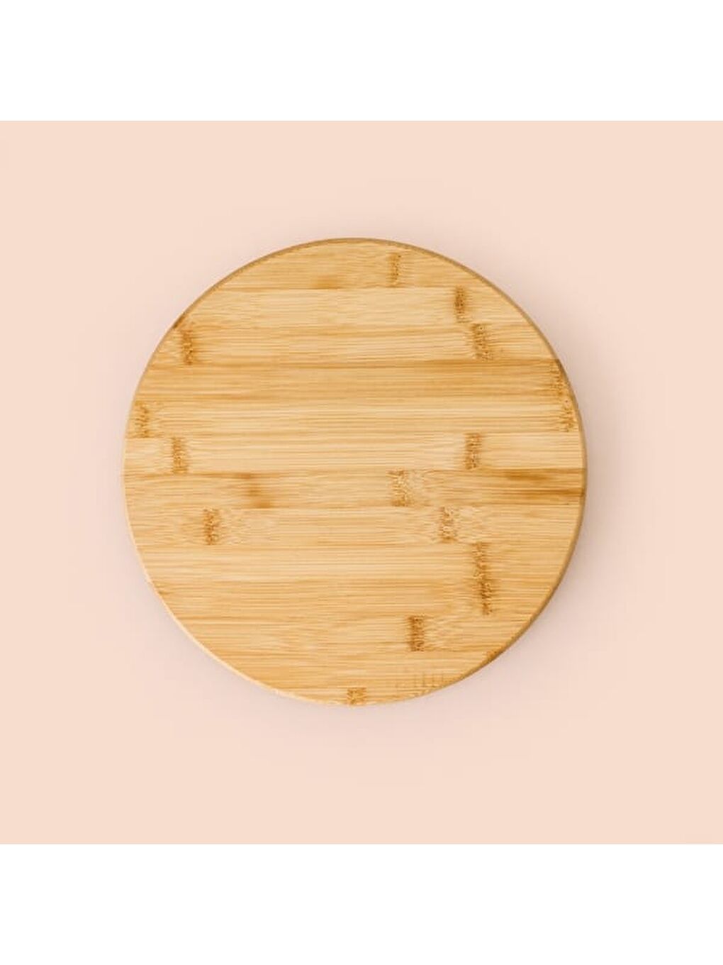 Kahverengi Bambu Döner Tabla - 29 cm-2