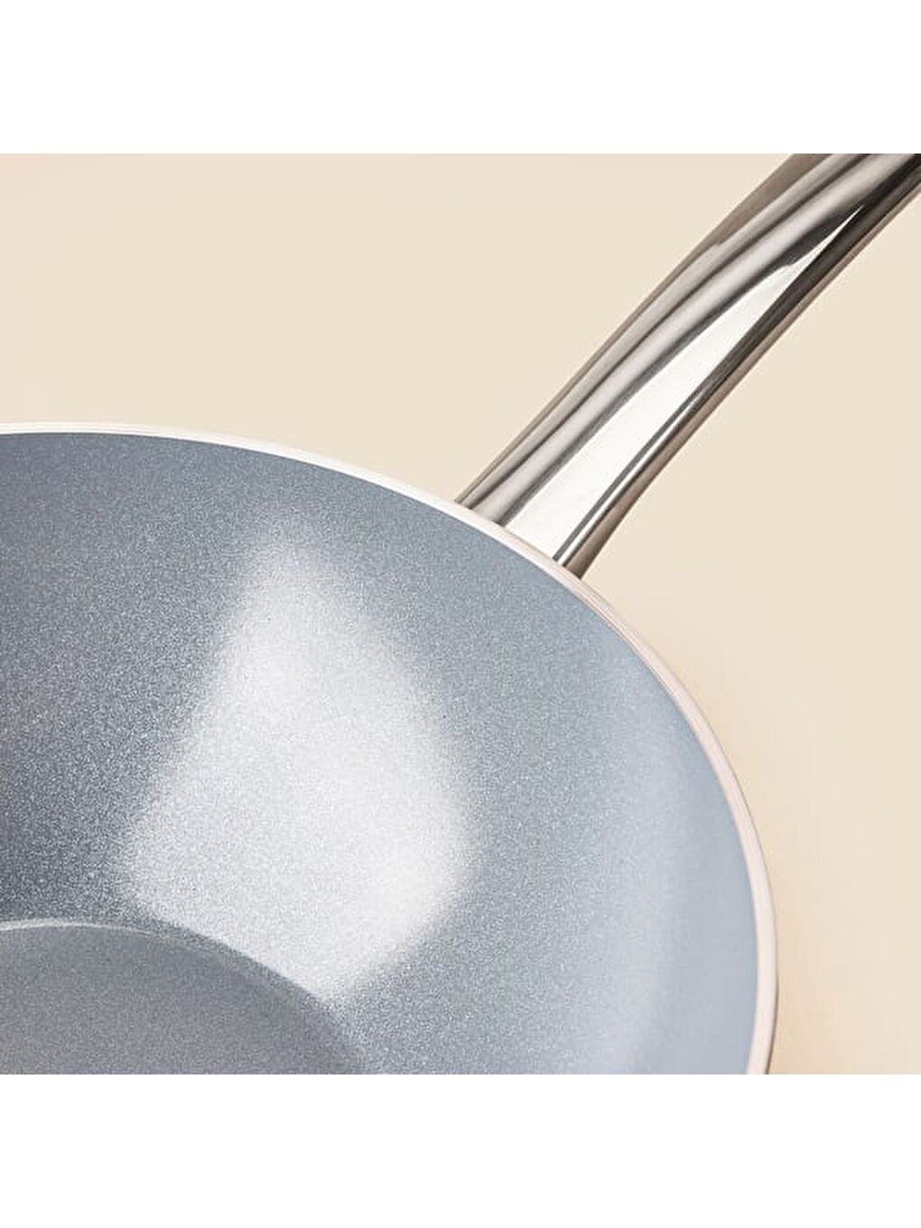 Ekru Kitchen Toscana Chef Wok Tava - 28 cm-3