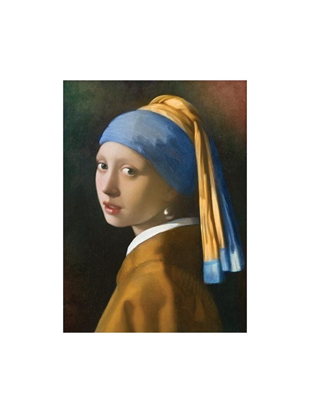 Blue Focus Karışık 1000 Parça Puzzle - İnci Küpeli Kız (Girl Wıth a Pearl Earring) - 2