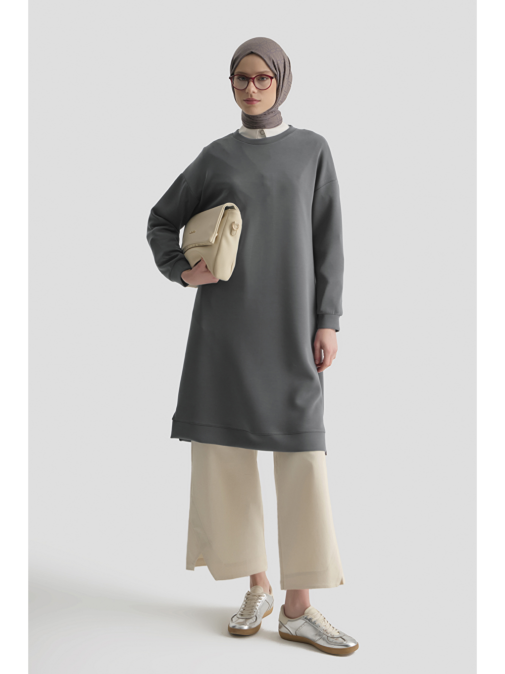 Basic Tunik Antrasit-2