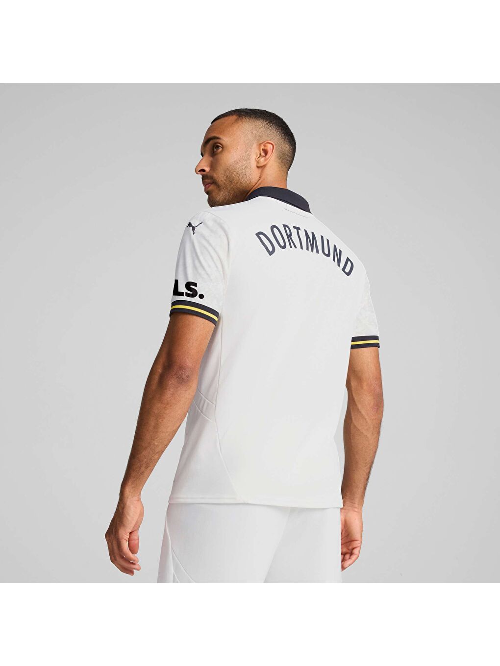 Beyaz Borussia Dortmund 24/25 Erkek Kupa Forması-1