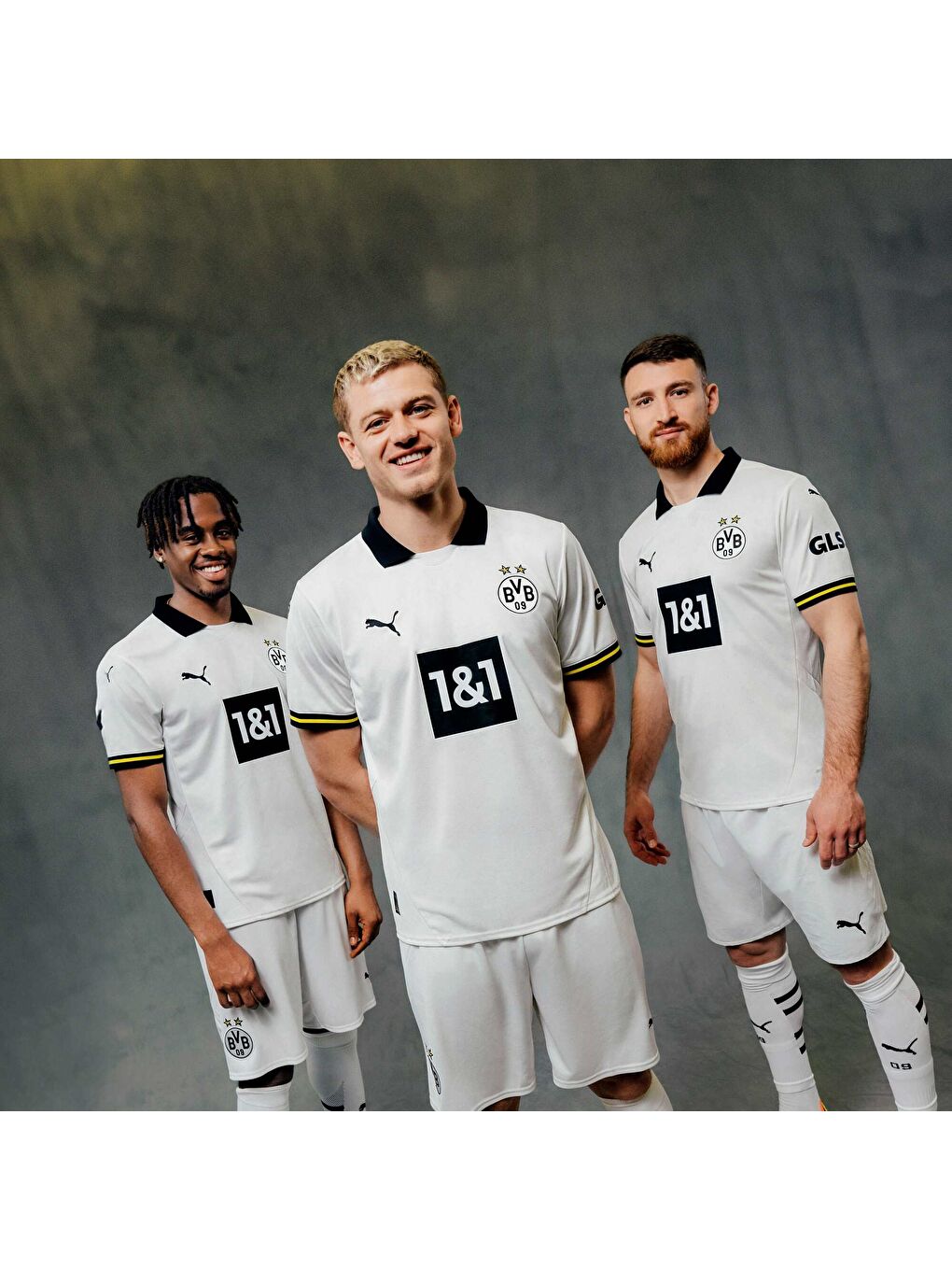 Beyaz Borussia Dortmund 24/25 Erkek Kupa Forması-5