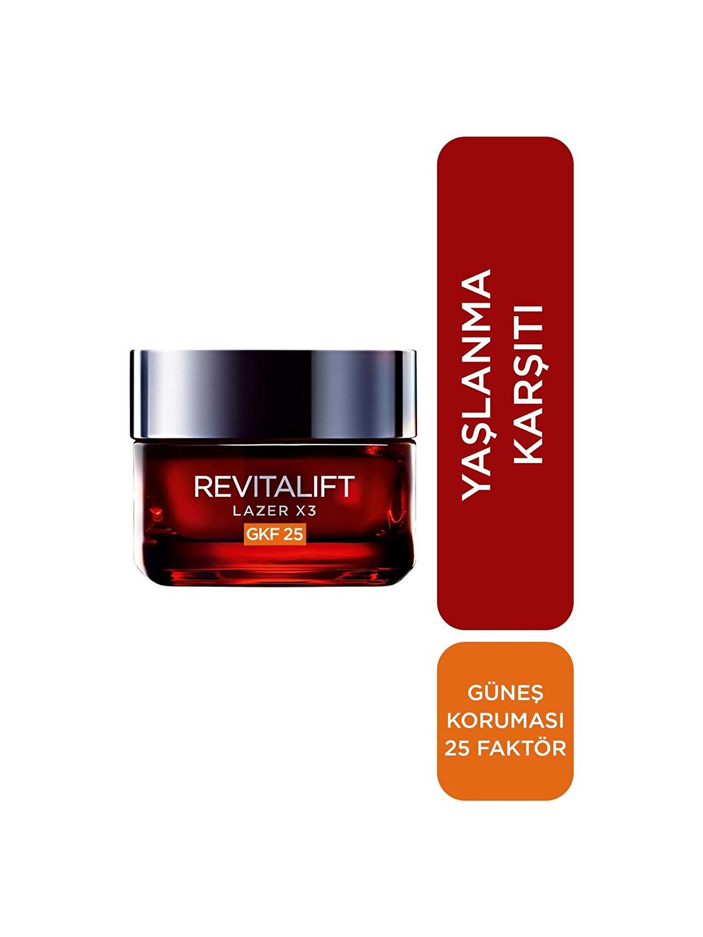 L'Oreal Paris Revitalift Lazer X3 Leke ve Kırışıklık Karşıtı Bakım GKF25