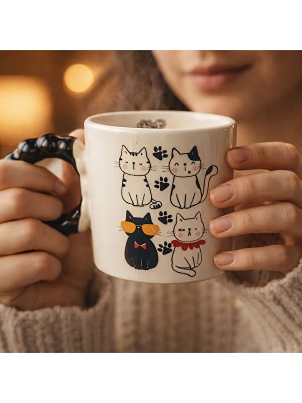 Karışık Kitchen Love Friends Kupa - Renkli - 270 ml