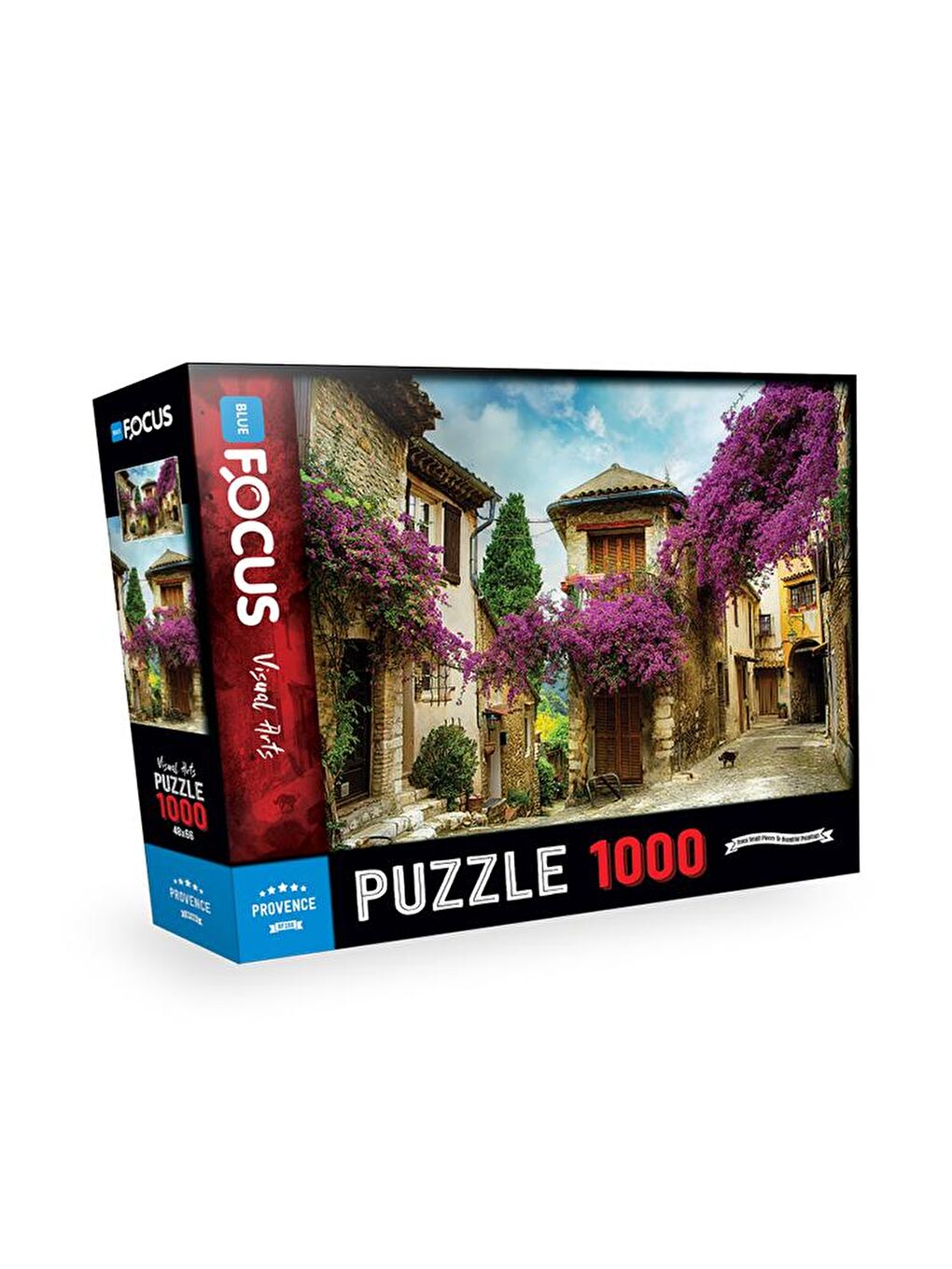 Blue Focus Karışık 1000 Parça Puzzle - Provence - 1