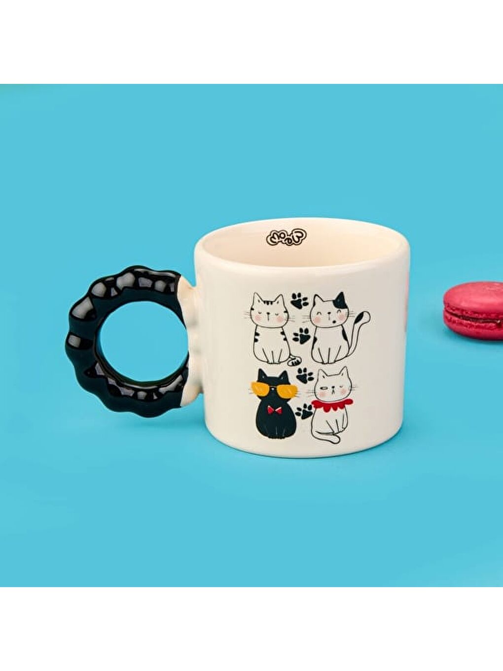 Karışık Kitchen Love Friends Kupa - Renkli - 270 ml-4