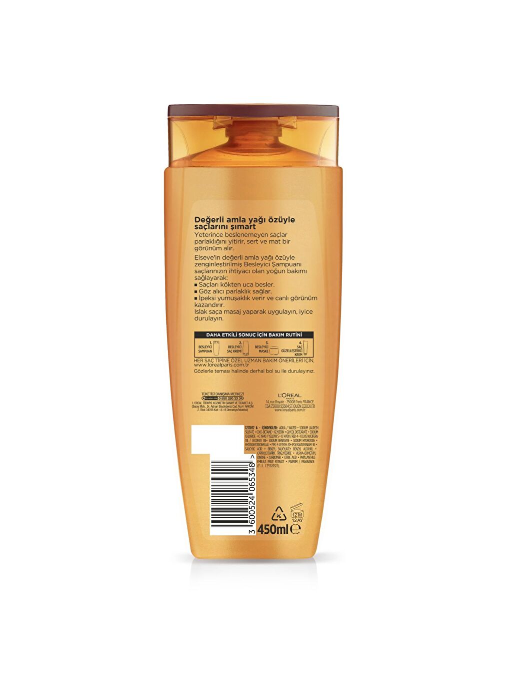 Elseve Mucizevi Yağ 450 ml Şampuan-1