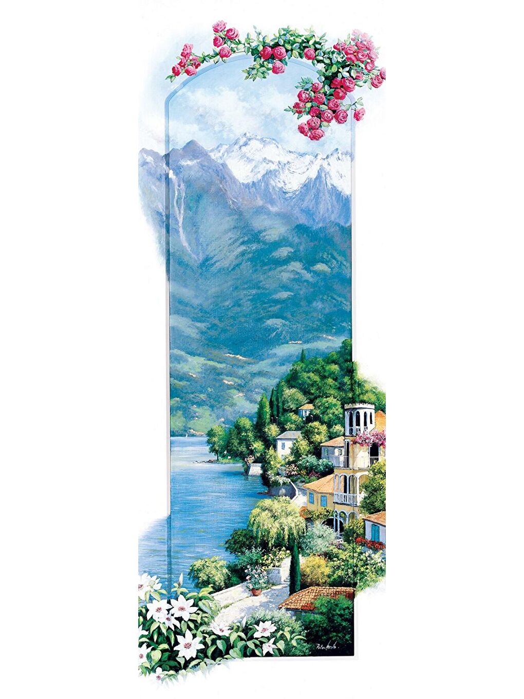 Art Puzzle Karışık 1000 Parça Panorama Puzzle Akdeniz Sabahı - 2