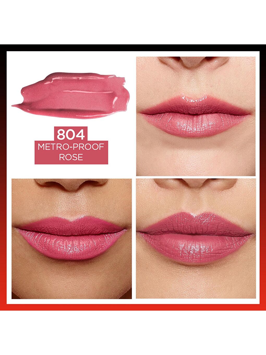 Infaillible 2-Step 24 Saat Kalıcı Likit Ruj & Balm - 804 Metro-Proof Rose-3
