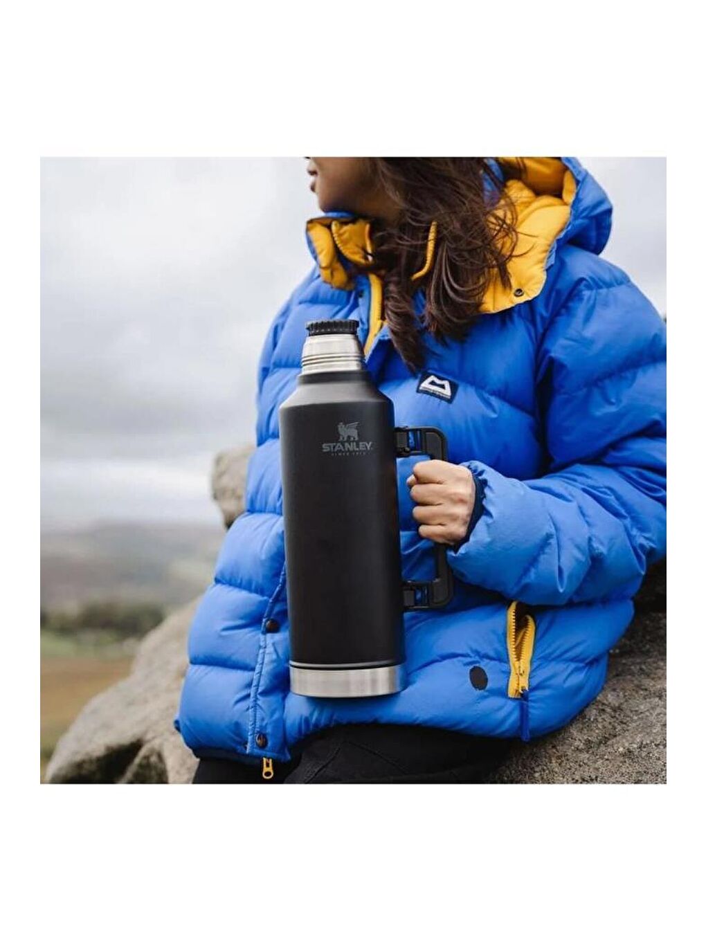 10-07935-045 Klasik Vakumlu 2.3 Litre Çelik Termos - Siyah-4