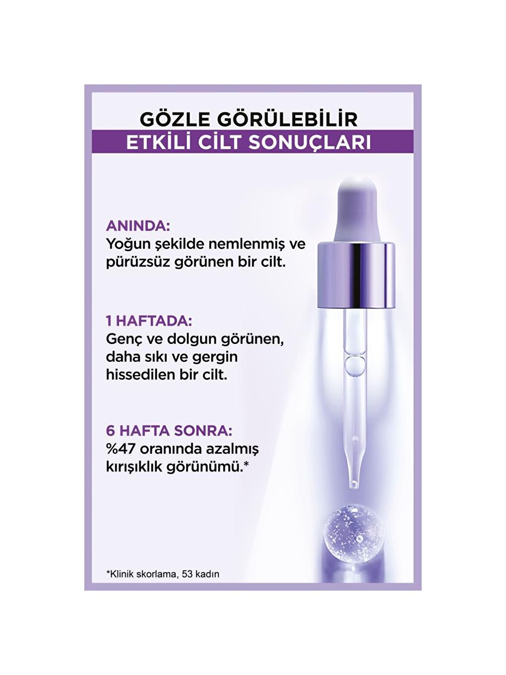 L'Oreal Paris Şeffaf Revitalift Filler %1.5 Saf Hyaluronik Asit Kırışıklık Karşıtı Serum- 30 ML - 6