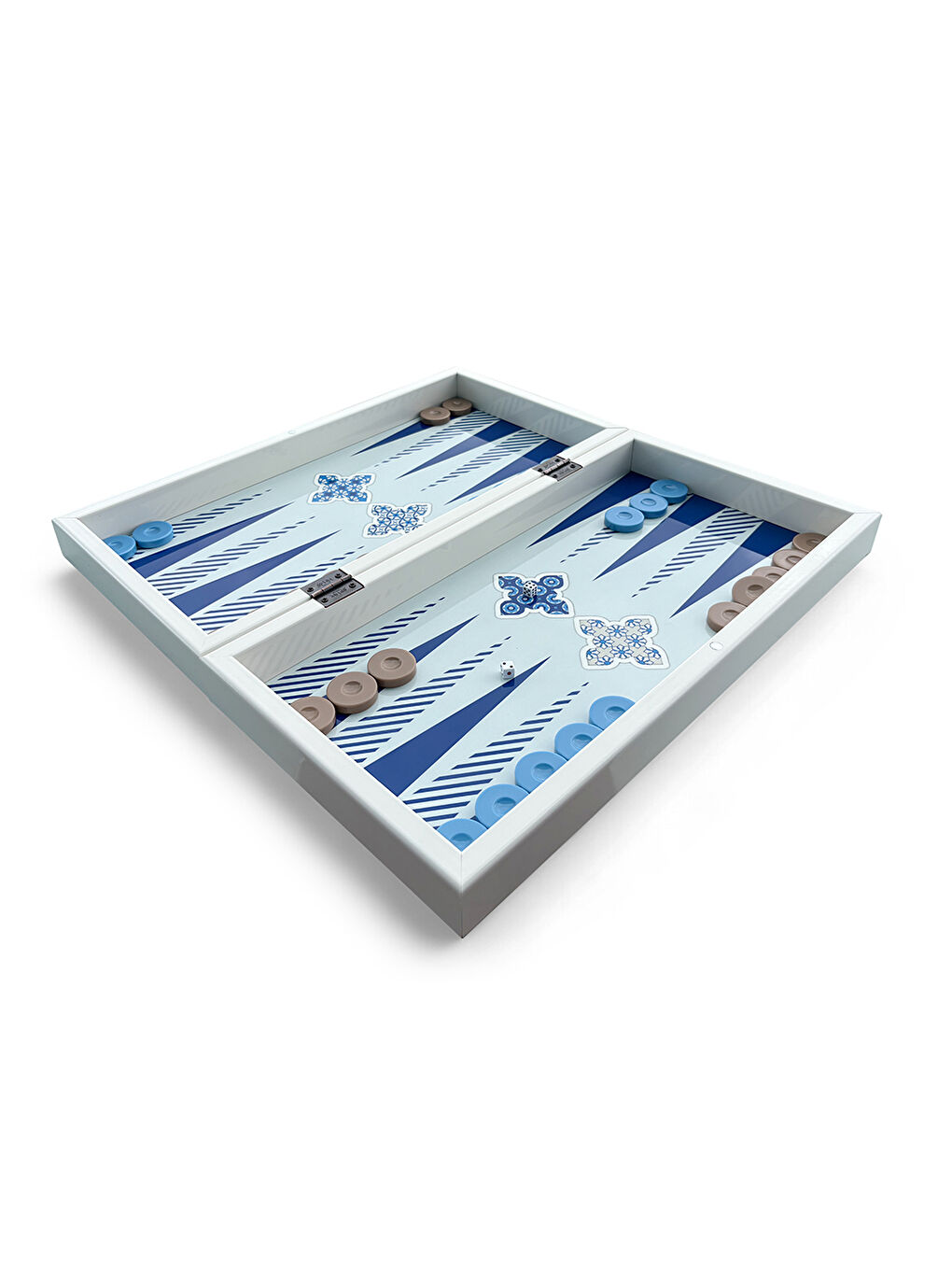 Blue Tile Tavla, Çizilmez Zeminli, Mıknatıslı MDF Kasa, 2 Kat Vernik Cilalı-2