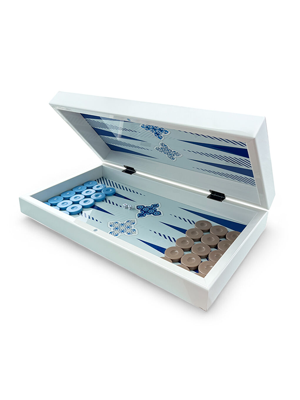 Blue Tile Tavla, Çizilmez Zeminli, Mıknatıslı MDF Kasa, 2 Kat Vernik Cilalı-3