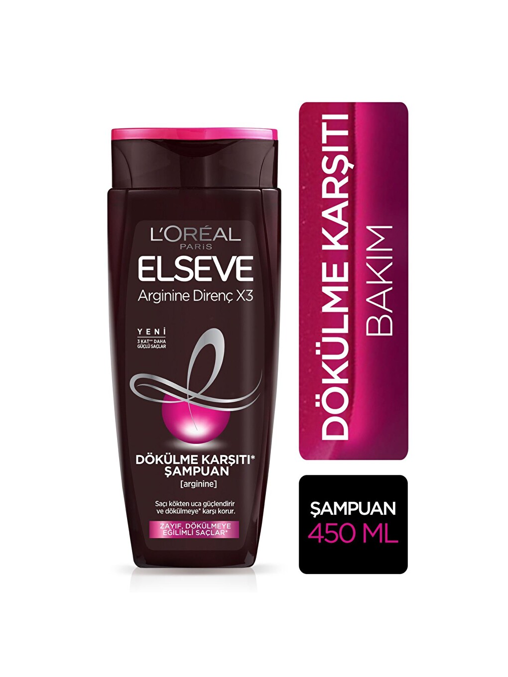 Elseve Komple Direnç Dökülme Karşıtı Şampuan 450 ml-1