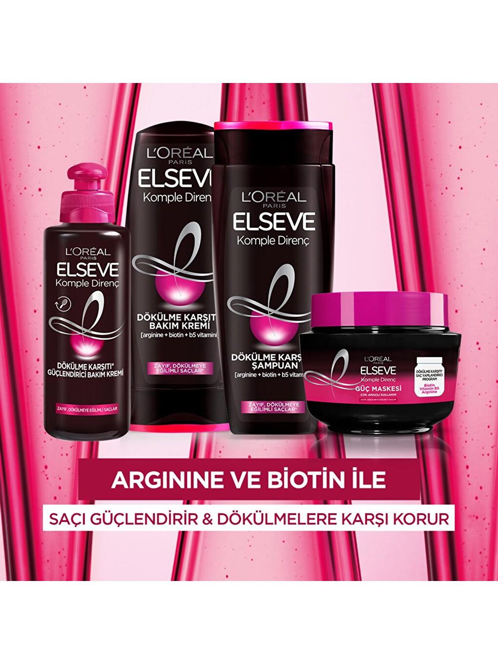 Elseve Komple Direnç Dökülme Karşıtı Şampuan 450 ml-5