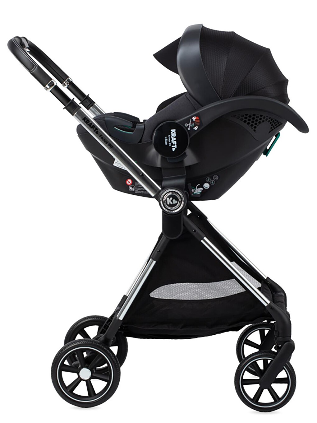 Focus Pr Travel Sistem Bebek Arabası - Gri-2