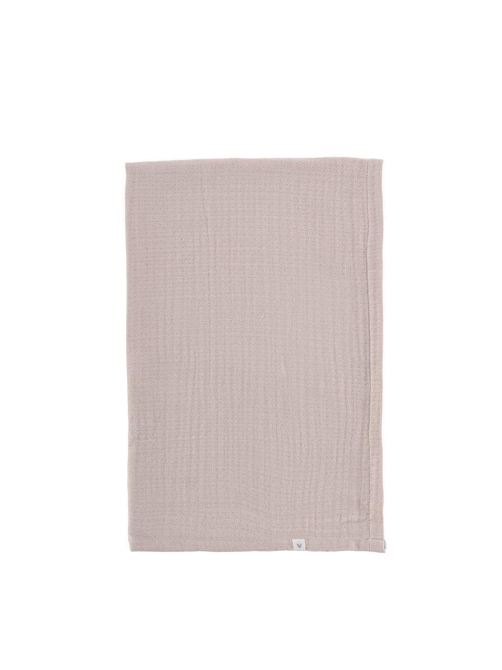 Joy of Colors Organik Pamuk 4 Katlı Müslin Yatak Örtüsü Bej 100x100-1