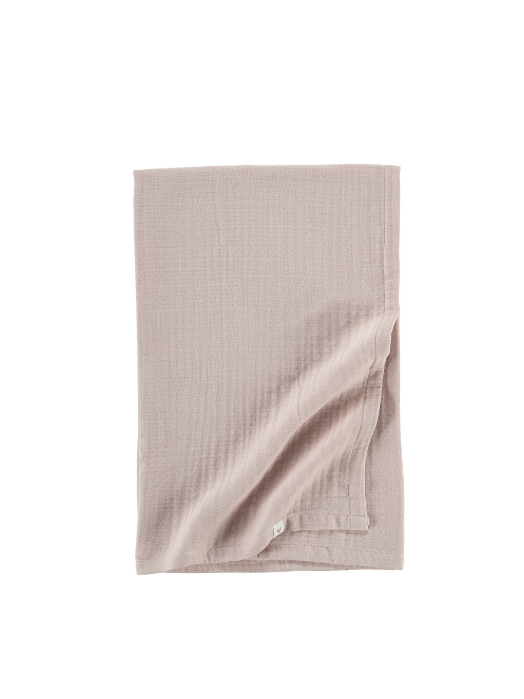 Joy of Colors Organik Pamuk 4 Katlı Müslin Yatak Örtüsü Bej 100x100-2