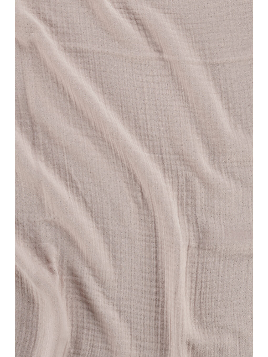 Joy of Colors Organik Pamuk 4 Katlı Müslin Yatak Örtüsü Bej 100x100-3