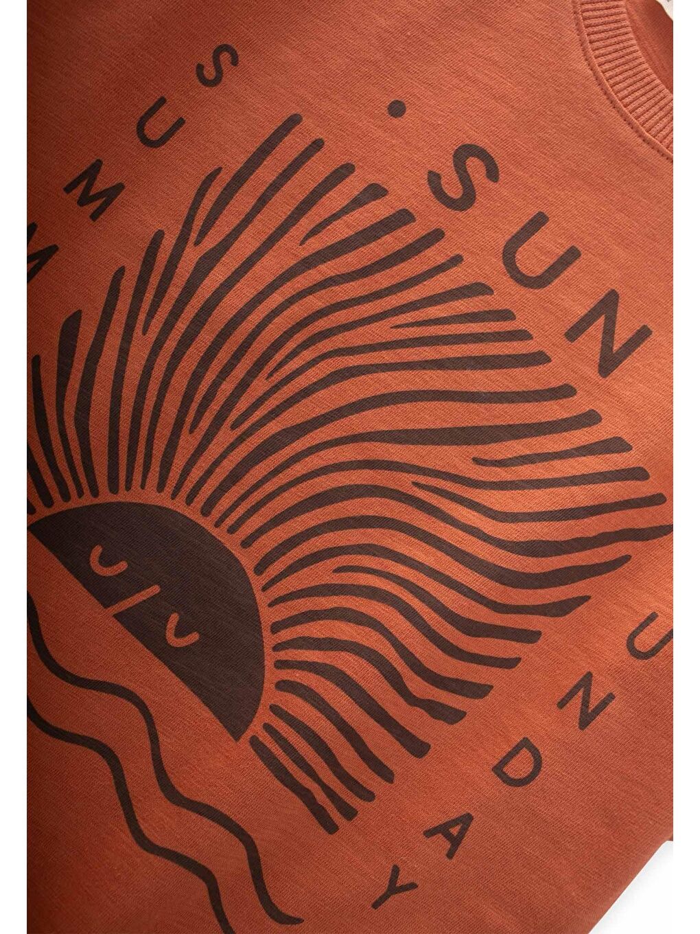 Turuncu Erkek Çocuk Baskılı Takım-3